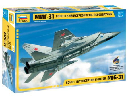 Aero militare - Zvezda 7229 - 1:72 Mig-31 Fighter Soviet Interceptor