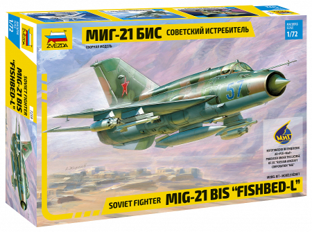 Kituri machete - Zvezda 7259 - 1:72 Mig-21Bis Soviet Fighter