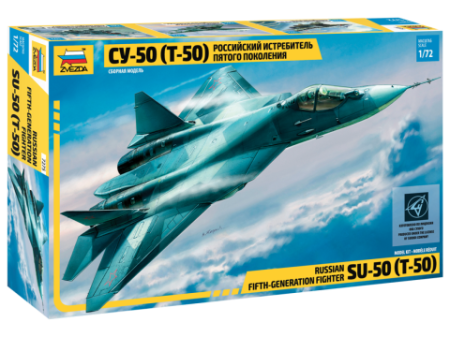 Aero militare - Zvezda 7275 - Russian Sukhoi T-50 Russian Stealth Fighter 1:72