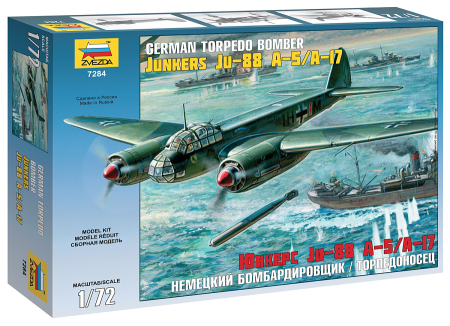 Kituri machete - Zvezda 7284 - 1:72 Junkers Ju 88A-5/A-17