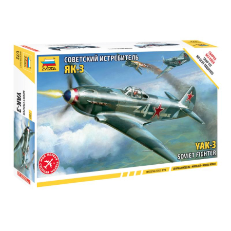 Aero militare - Zvezda 7301 - 1:72 Yak-3 Soviet Fighter