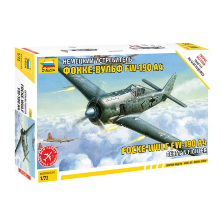 Avioane - Zvezda 7304 - 1:72 Focke-Wulf Fw-190 A-4