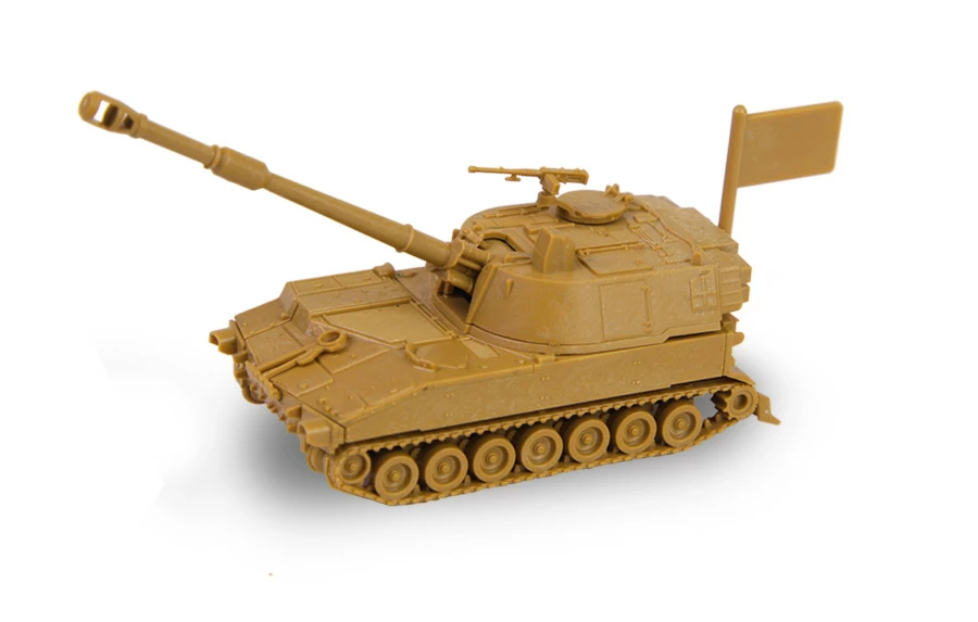 Zvezda 7422 - 1:100 American 155-Mm Self-Propelled Howitzer M-109 A2 - Snap-Fit [1]