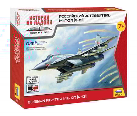Aero militare - Zvezda 7430 - 1:144 Russian fighter MIG-29 (9-13) - Snap-fit
