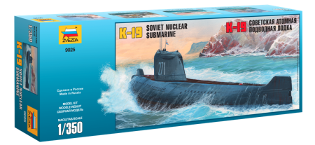 Navo - Zvezda 9025 - 1:350 K-19 Soviet Nuclear Submarine "Hotel" Class