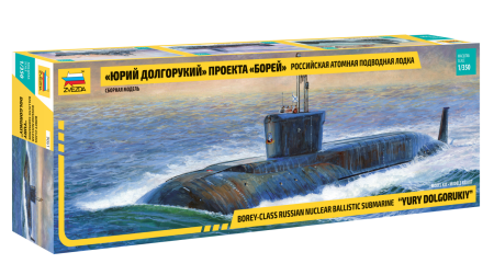 Navo - Zvezda 9061 - 1:350 NUC.SUBMARINE "YURI DOLGORUKIJ"