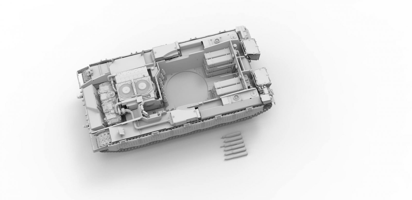 Border Model BT-037 - 1:35 Merkava Mk.2D with full interior