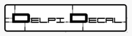 Delpi Decals