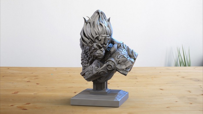 HCB 105. Sun Wukong Bust [3]