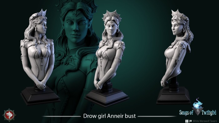 HCB 194. Drow girl Anneir [1]