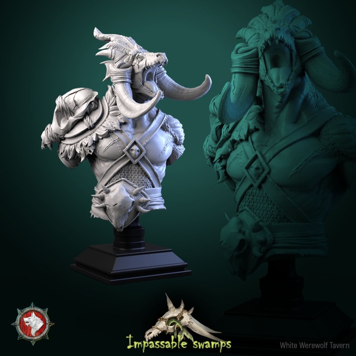 HCB 203. Lizardfolk Warlord [3]
