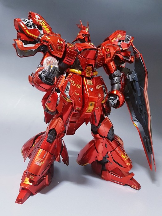HCD0002. MG SAZABI ALL HOLO WATER DECAL [6]