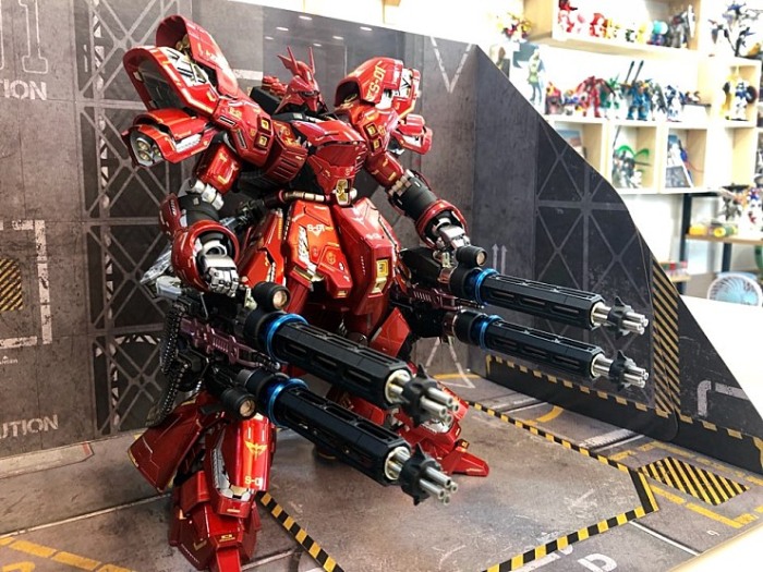 HCD0002. MG SAZABI ALL HOLO WATER DECAL [29]