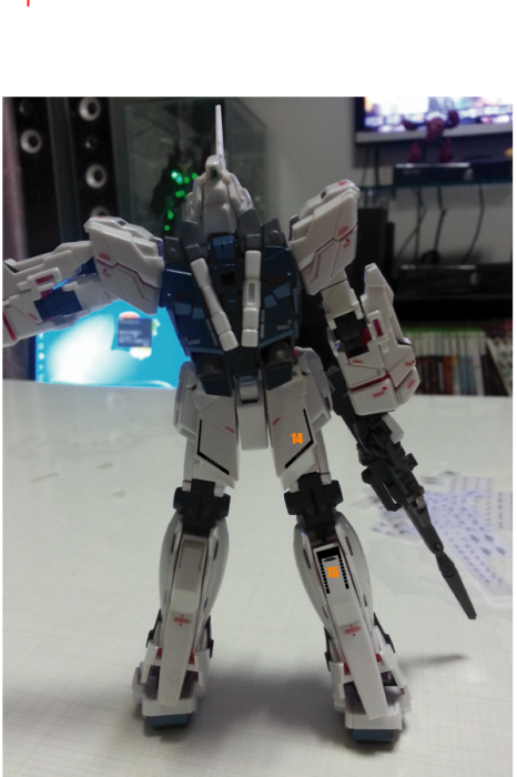 HCD0073. MG PHENEX HOLOGRAM BLUE WATER DECAL [13]