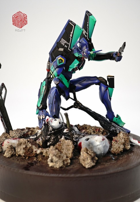 HCD0449. RG EVANGELION UNIT-01 WATER DECAL [13]