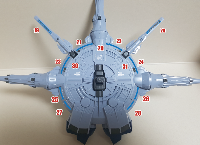 HCD0712. MG PROVIDENCE HOLO WATER DECAL ( BLUE ) [5]