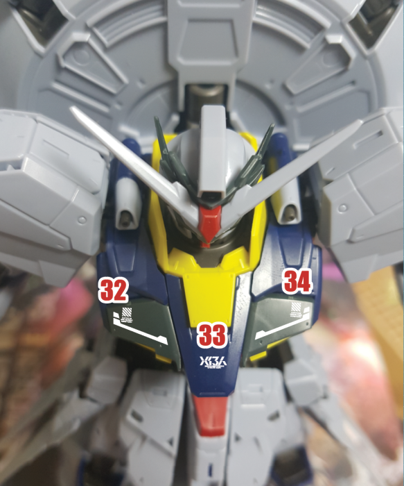 HCD0713. MG PROVIDENCE HOLO WATER DECAL ( RED ) [6]