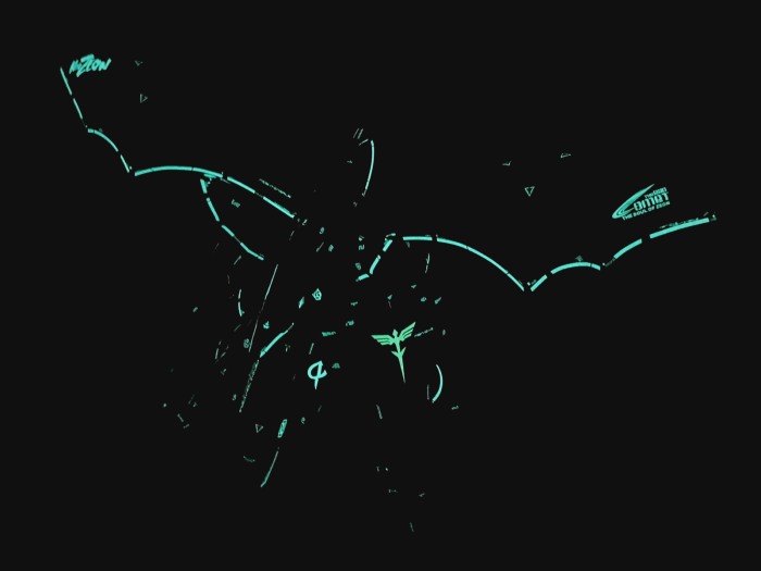 HCD0742. HG NIGHTINGALE WATER DECAL (LUMINOUS) [12]