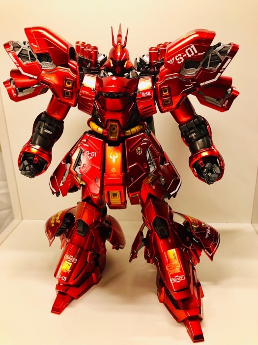 HCD0852. MG SAZABI WHITE H+GOLD H WATER DECAL [8]