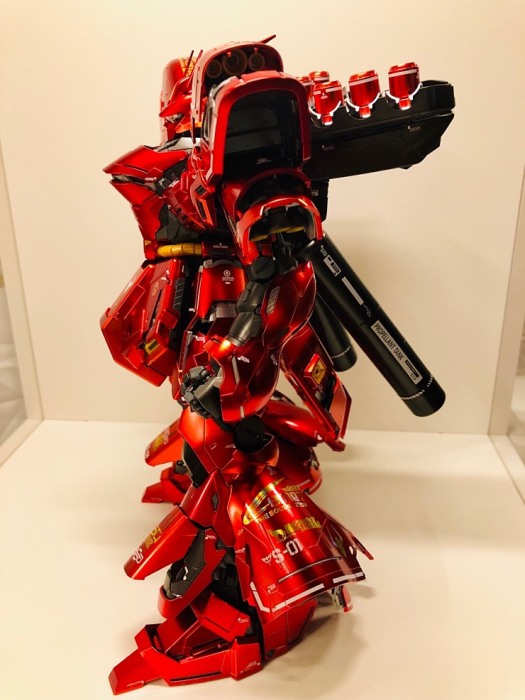 HCD0852. MG SAZABI WHITE H+GOLD H WATER DECAL [9]