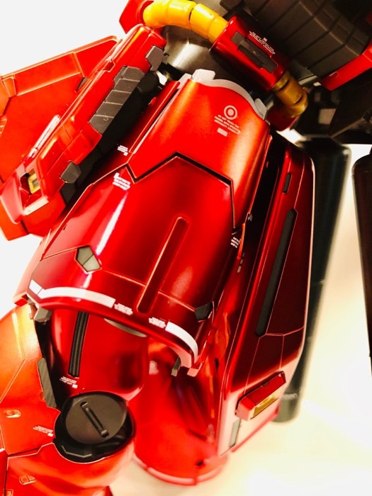 HCD0852. MG SAZABI WHITE H+GOLD H WATER DECAL [5]