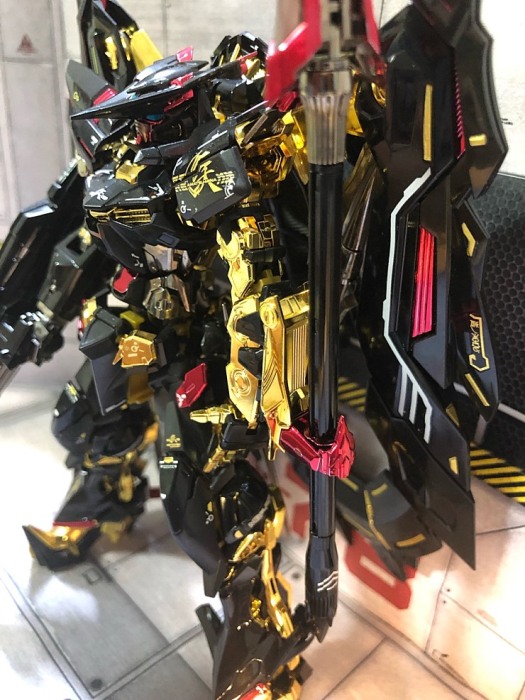 HCD1042. RG ASTRAY GOLD FRAME AMATSU MINA HOLO WATER DECAL [6]