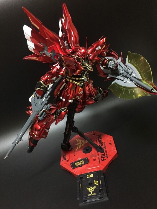 HCD1043. MG SINANJU GOLD HOLO WATER DECAL RG Style [8]