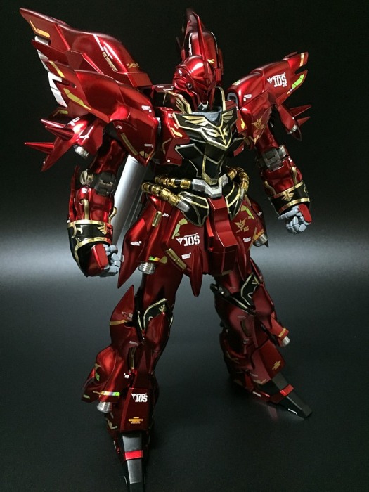 HCD1043. MG SINANJU GOLD HOLO WATER DECAL RG Style [18]