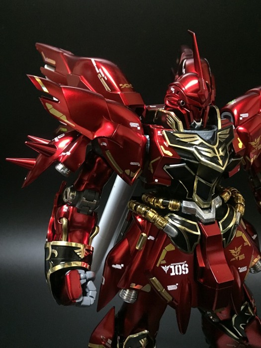 HCD1043. MG SINANJU GOLD HOLO WATER DECAL RG Style [17]