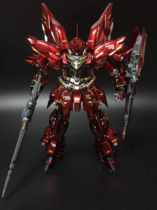 HCD1043. MG SINANJU GOLD HOLO WATER DECAL RG Style [9]