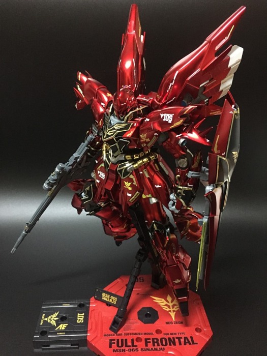 HCD1043. MG SINANJU GOLD HOLO WATER DECAL RG Style [5]