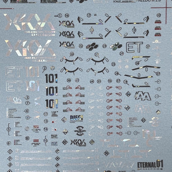 HCD1044. MG FREEDOM 2.0 WATER DECAL All DELPI [2]