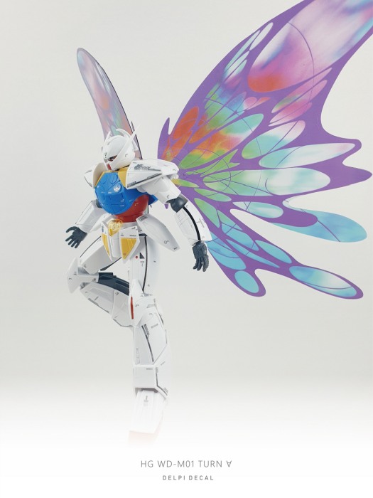 HCD1056. HG TURN A WATER DECAL Holo [6]