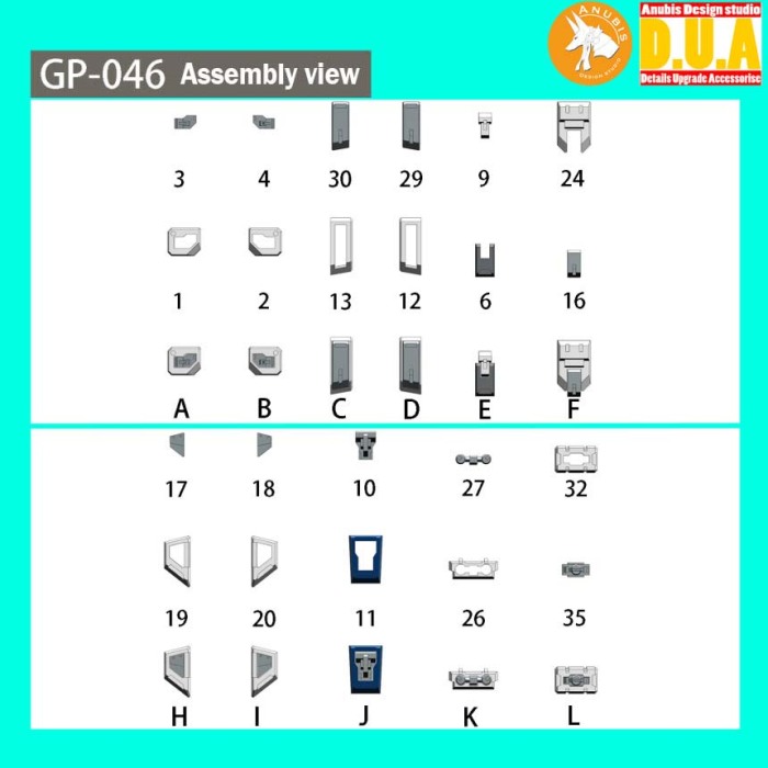 HCD1070 [Anubis] HGCE DAGGER L GP046 [4]