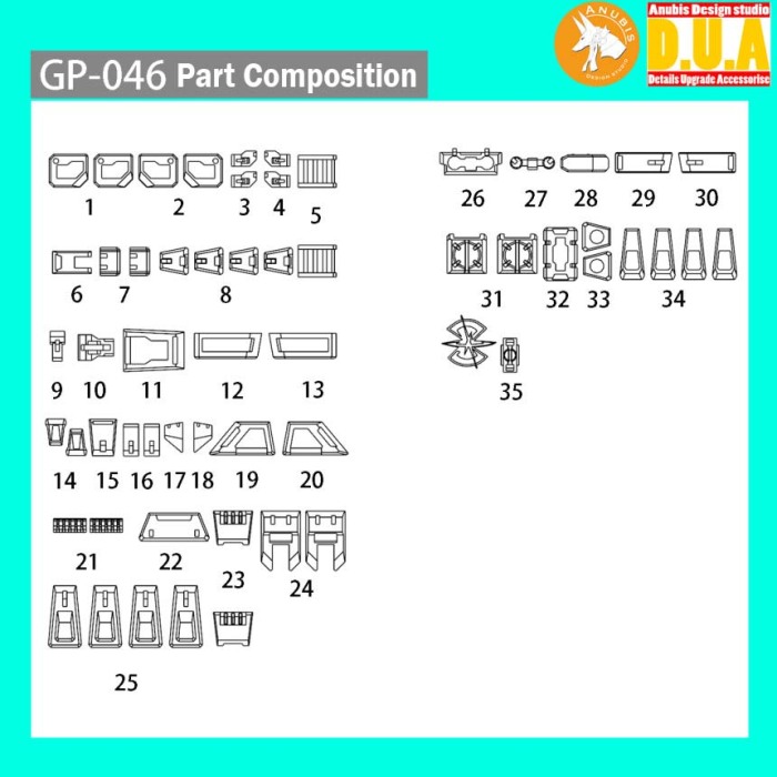 HCD1070 [Anubis] HGCE DAGGER L GP046 [5]