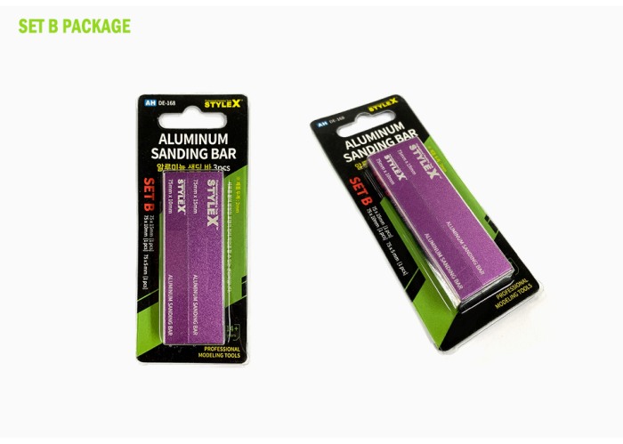 HCD1071 [STYLE X] ALUMINUM SANDING BAR - SET B [1]