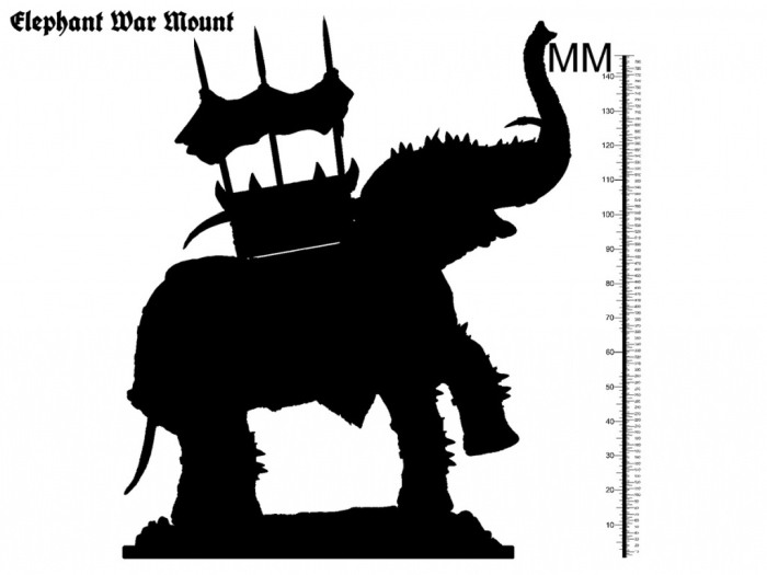 HCM 008. Elephant War Mount [2]