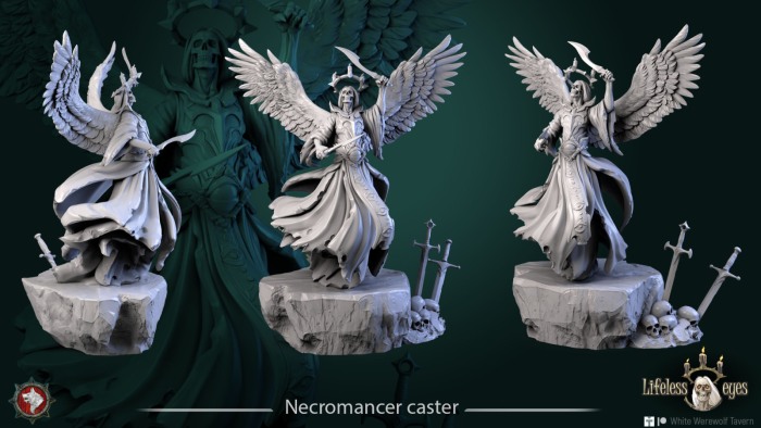 HCM 401. Winged undead caster [2]