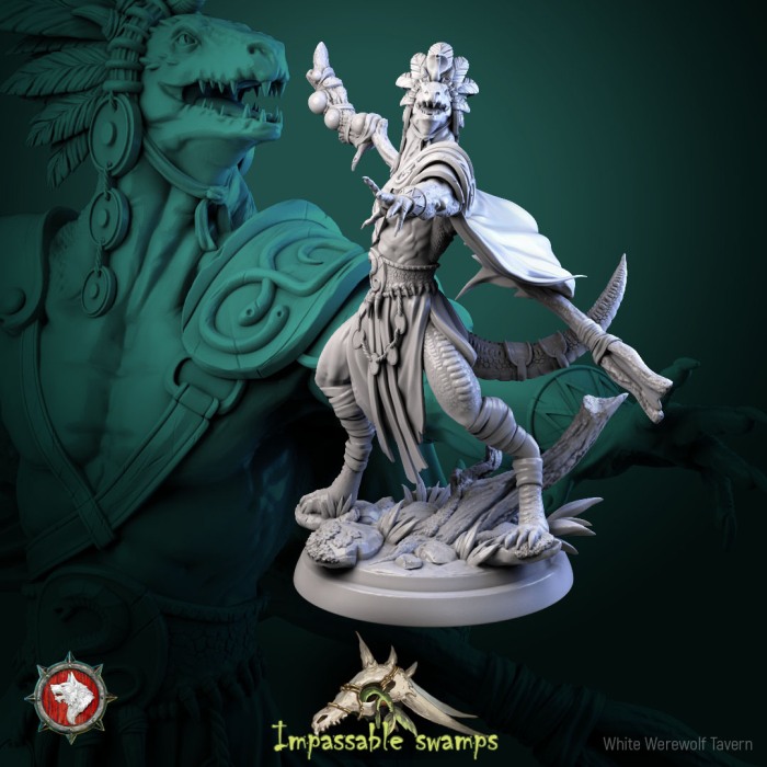 HCM 459. Lizardfolk Sorcerer [4]