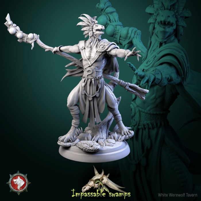 HCM 459. Lizardfolk Sorcerer [3]