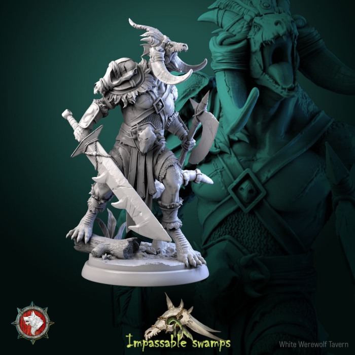 HCM 463. Lizardfolk Warlord [3]