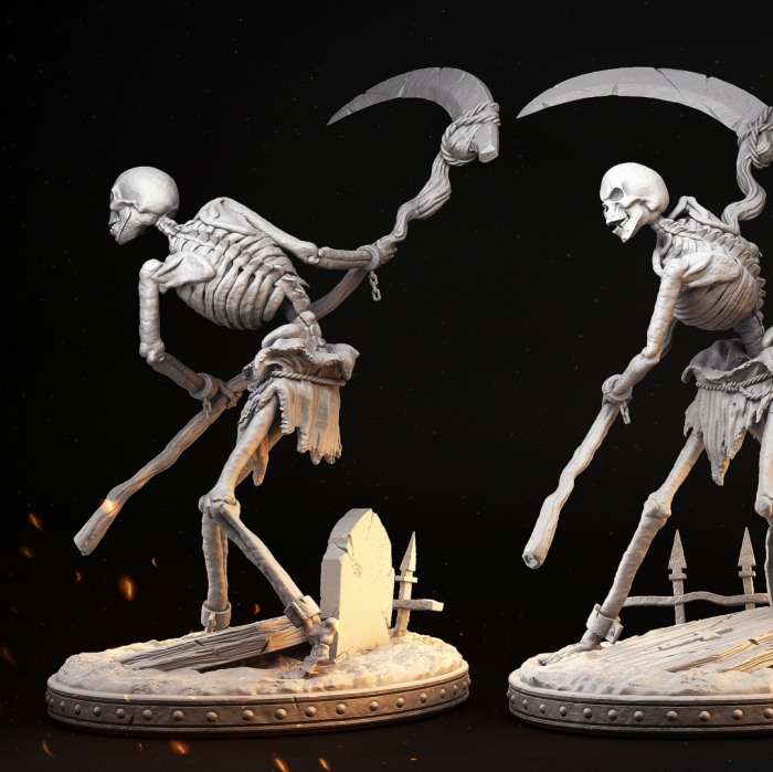 HCM 617 Skeleton Scythe [2]