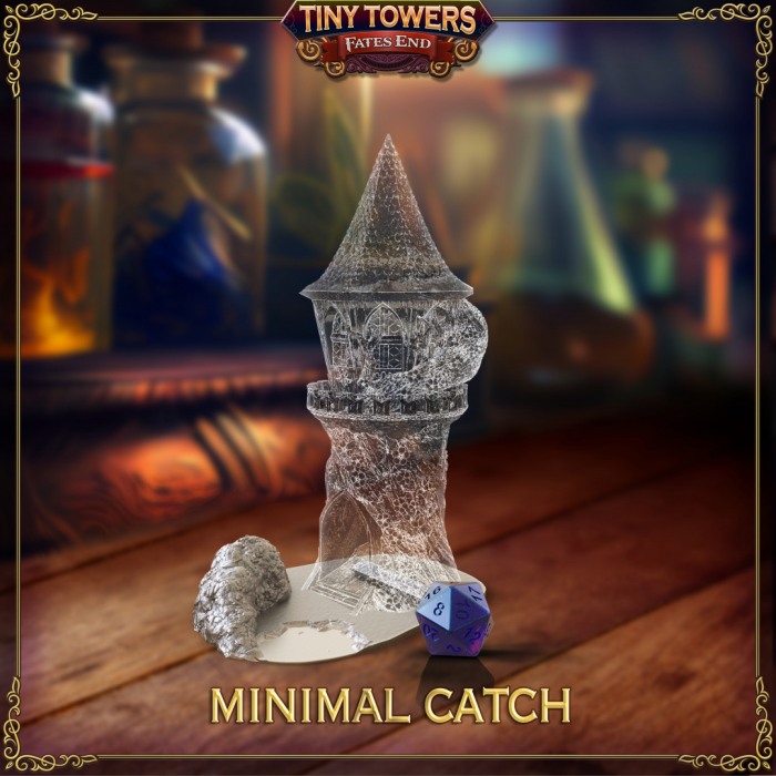 HCP2033. TinyTowers Dice Tower Swappable Trays [3]