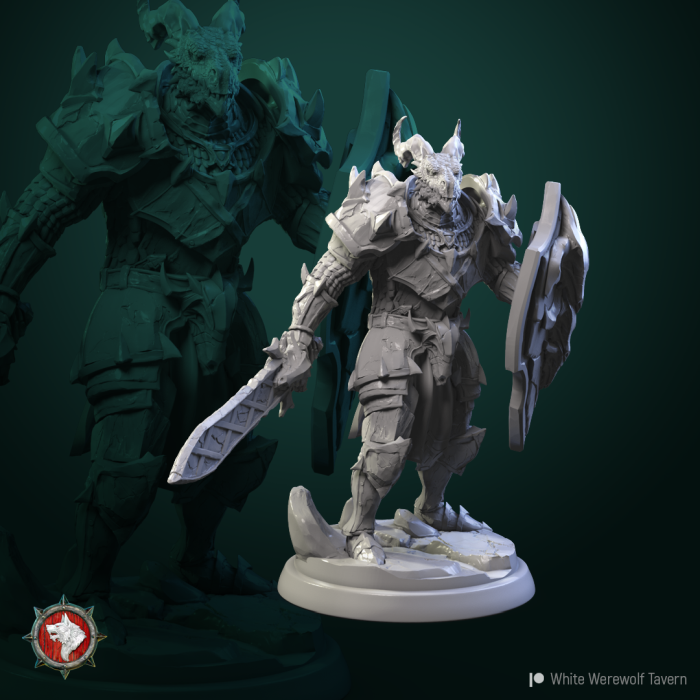 HCT 492. Dragonborn knights [4]