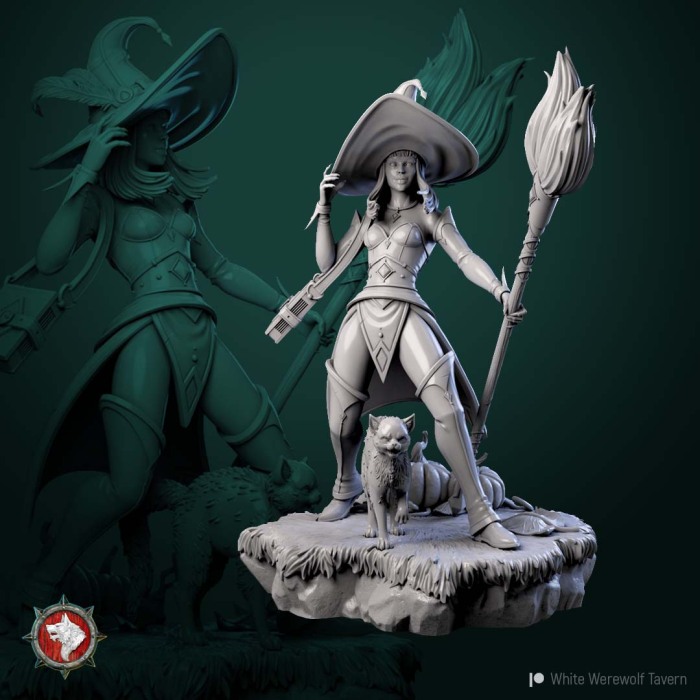 HCT 555. Hallowen Witch [4]