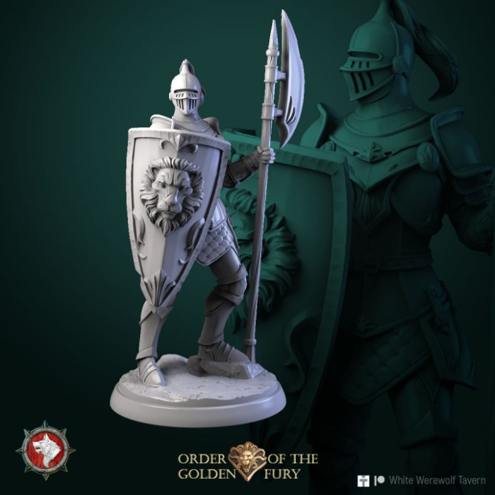 HCT 595. Knights 6 miniatures [3]