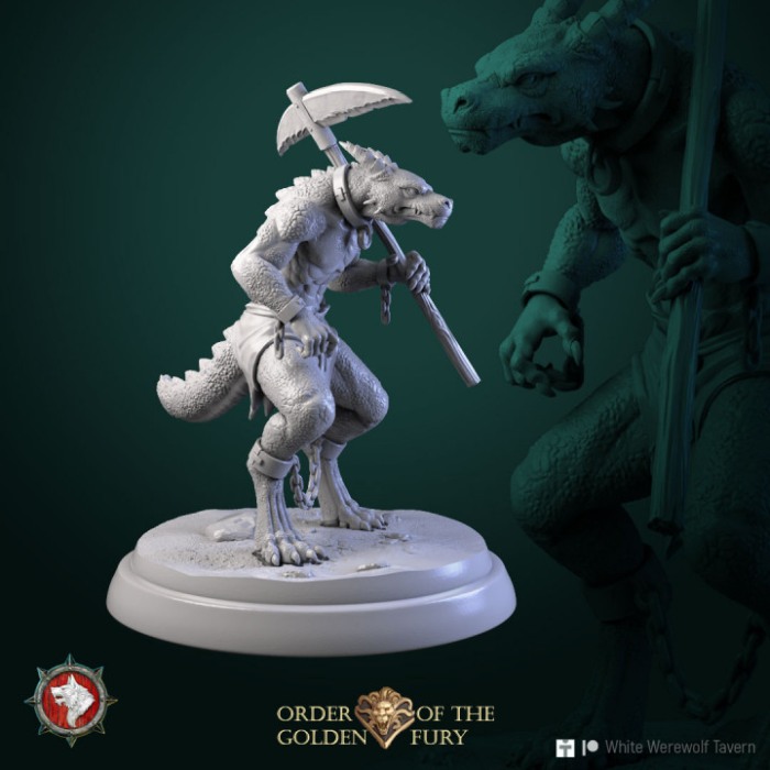 HCT 596. Kobolds slaves set 6 miniatures [2]