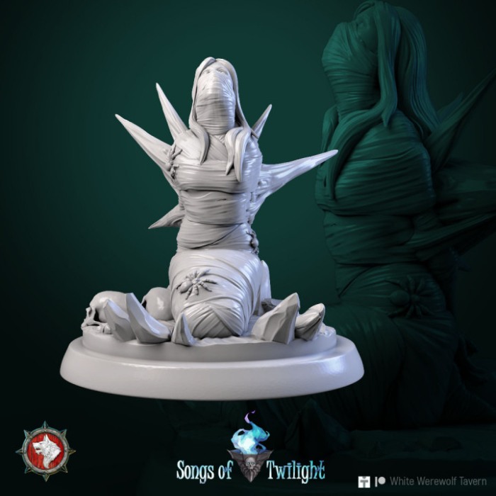 HCT 608. Peoples in cocoons set 6 miniatures [2]