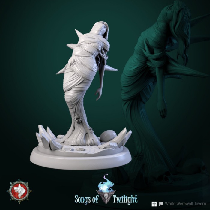 HCT 608. Peoples in cocoons set 6 miniatures [4]