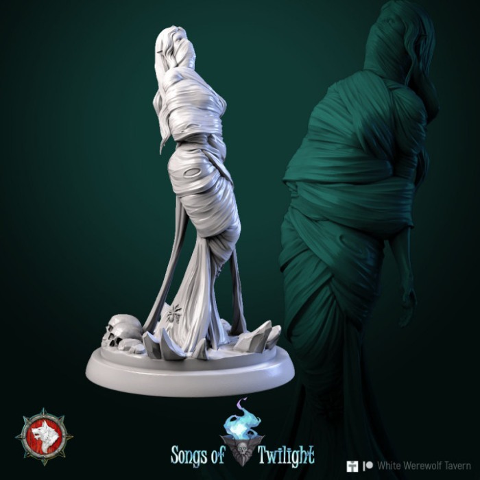 HCT 608. Peoples in cocoons set 6 miniatures [6]